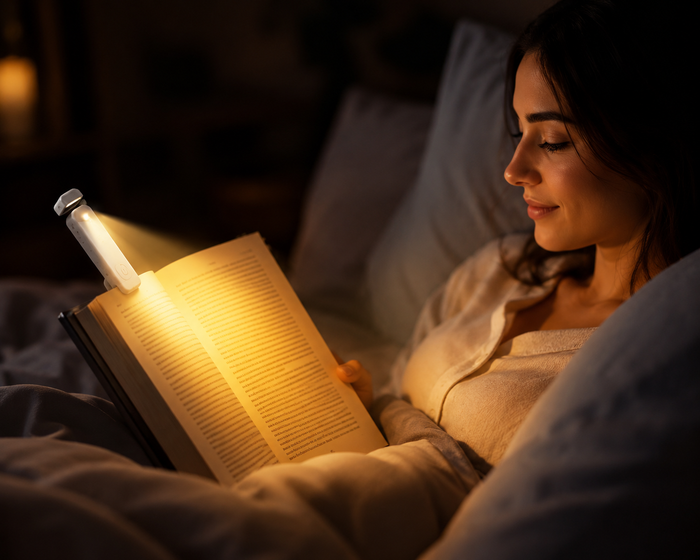 LED USB Rechargeable Book Light Reading Light Eye Protection